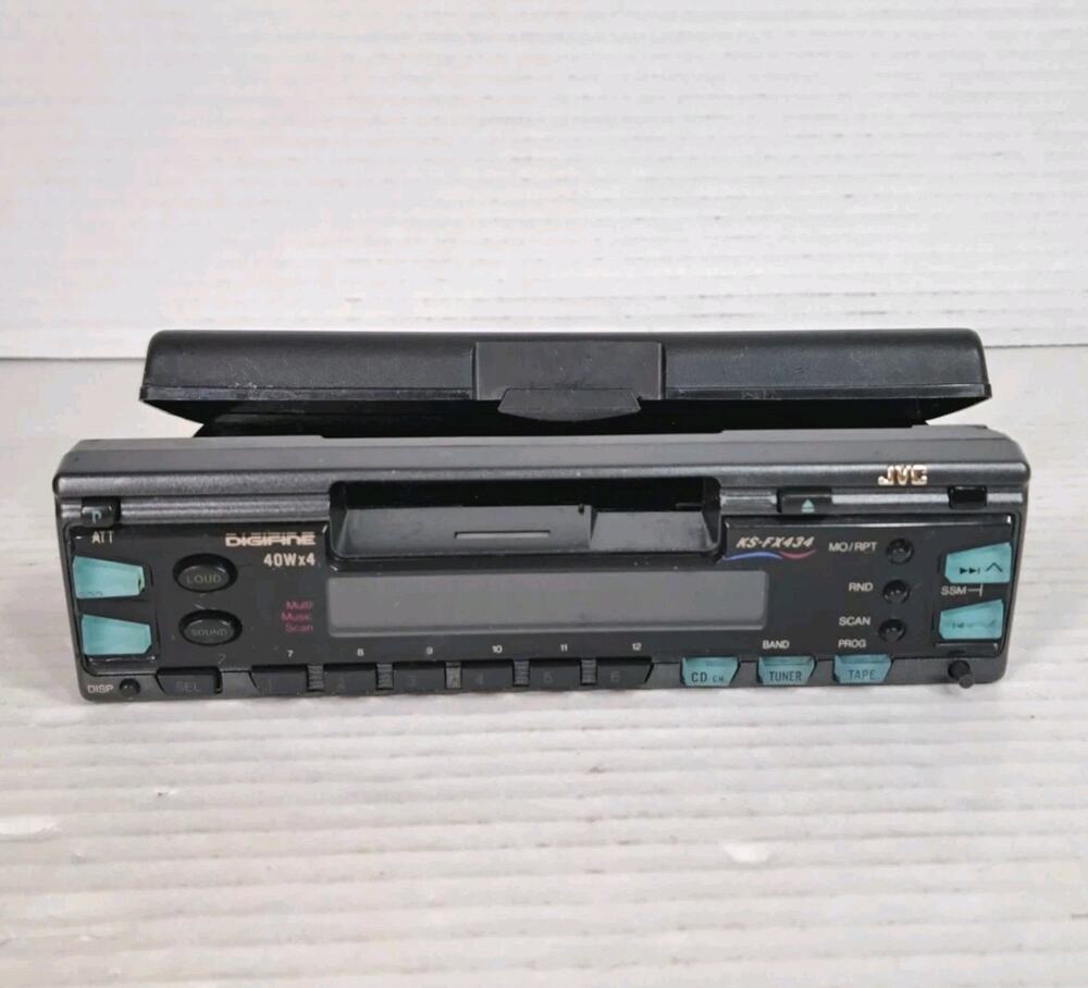 JVC KS-FX434 Faceplate Control Panel and Case Only Tested Works Replacement